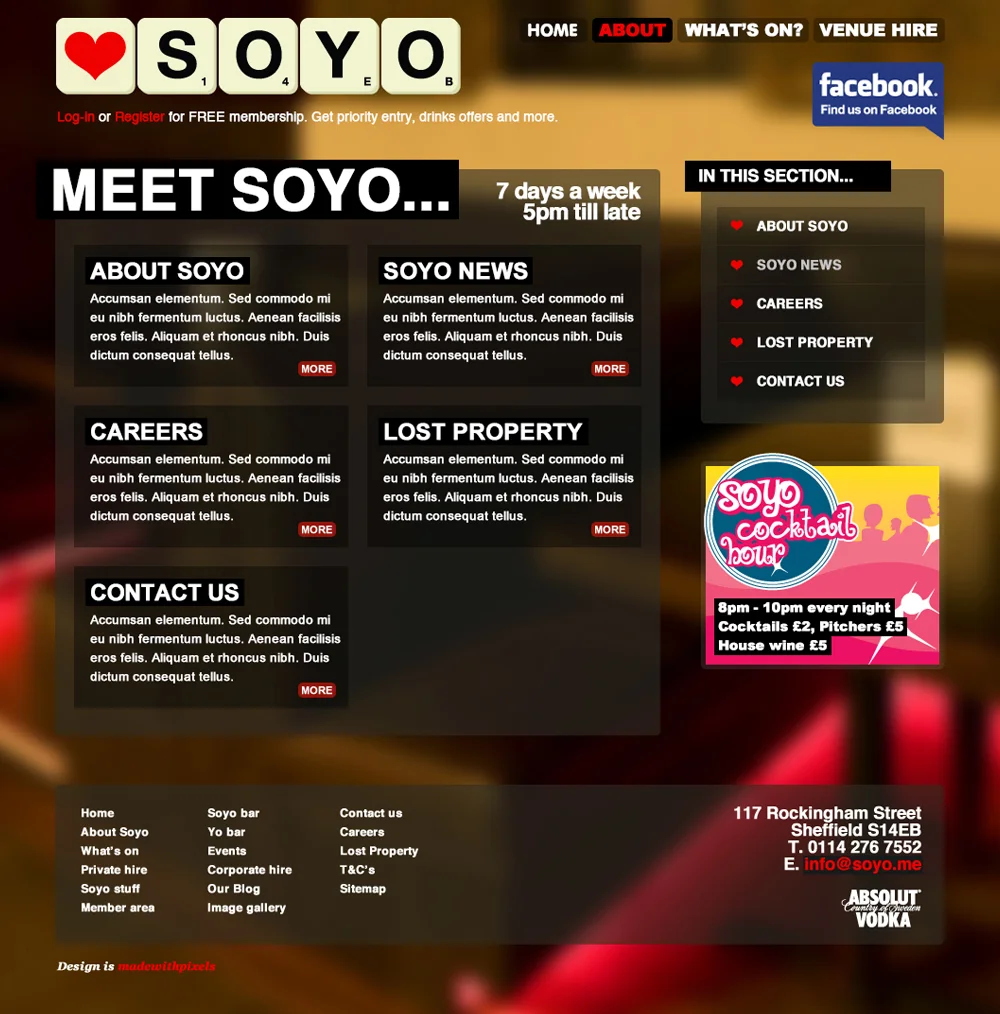 SoYo website